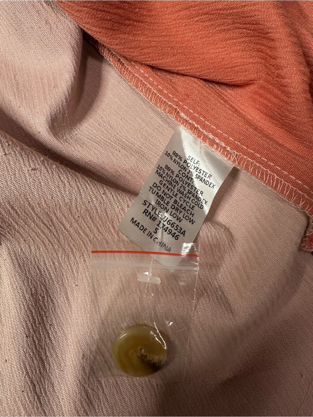 Hailey & Co Color Block Button Down - Picture 4 of 8